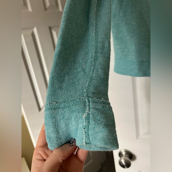 Mossimo “&” Wide Neck Light Sweatshirt - Picture 4 of 4